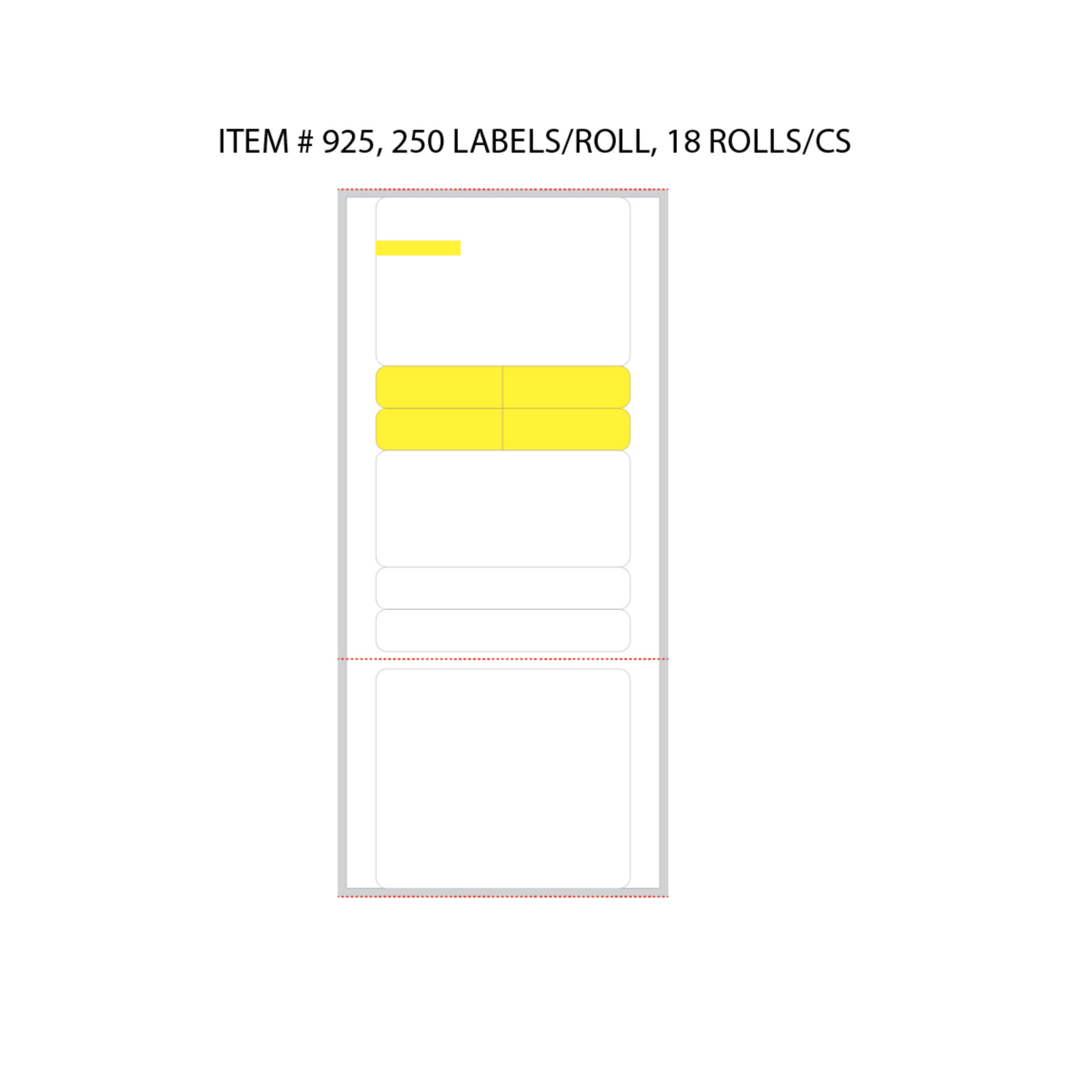925 Thermal Label