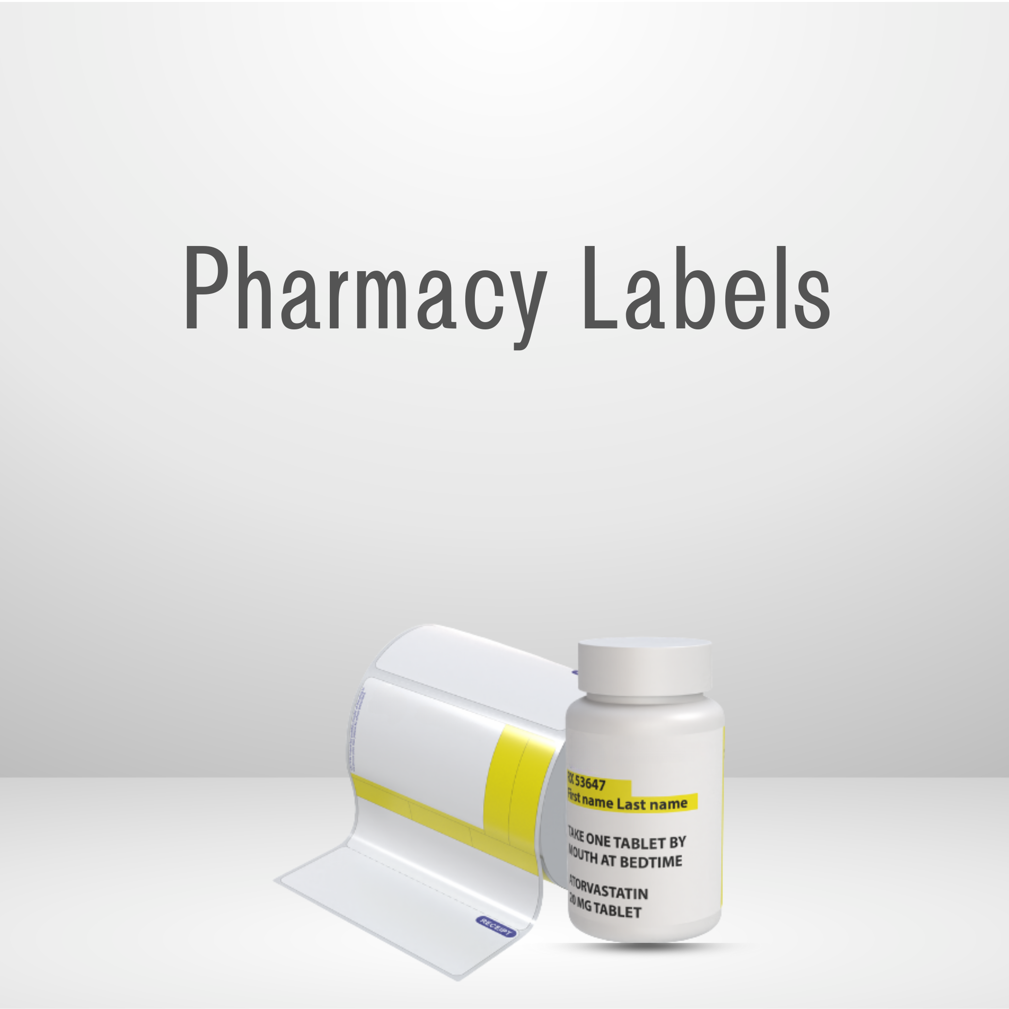 Surface Rx Label Pharmacy Vials & Packaging Supplies | TheVialGuy - Wholesale Pharmacy ...