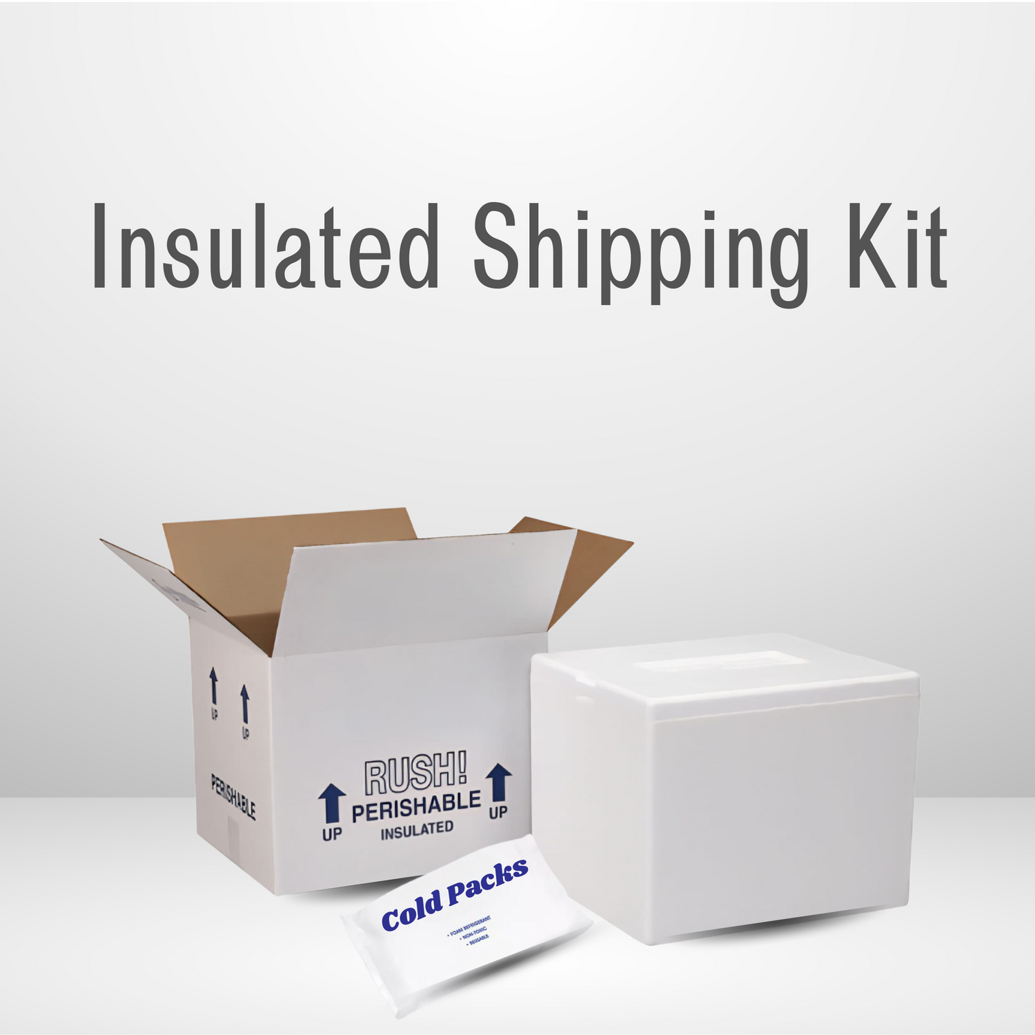 Insulated Shipping Kit & Cold Packs