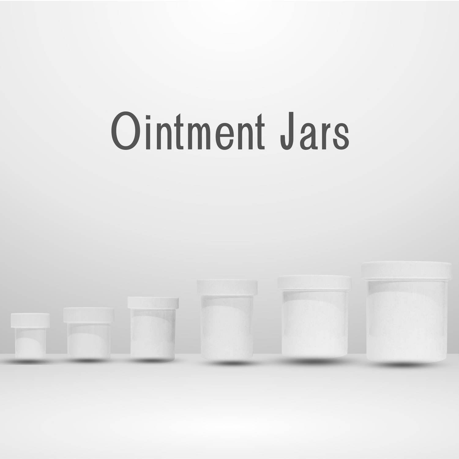 Ointment Jars w/Child Resistant Lids