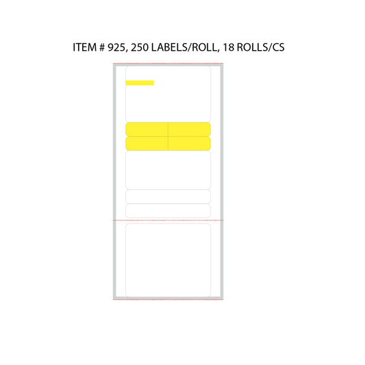 925 Thermal Label
