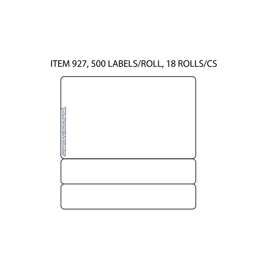 927 Thermal Label